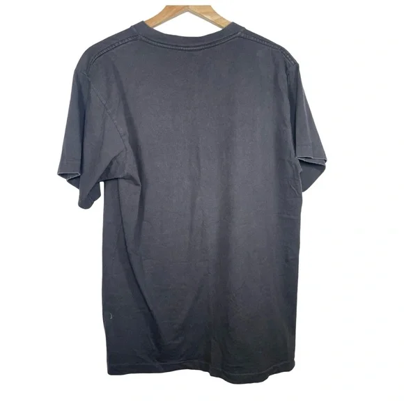 Diamond Dust Native American Necklace vintage Black Single Stitch Shirt large - Picture 2 of 4